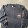 Harley-Davidson Flame Sleeve Pocket Long Sleeve 2000s Sunfaded
