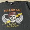 Kill 'Em All Single Stitch T-Shirt  1980s- Ranger Tag