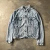 Levi’s 70503 Vintage 1980s Distressed Denim Jacket – Punk Safety Pins