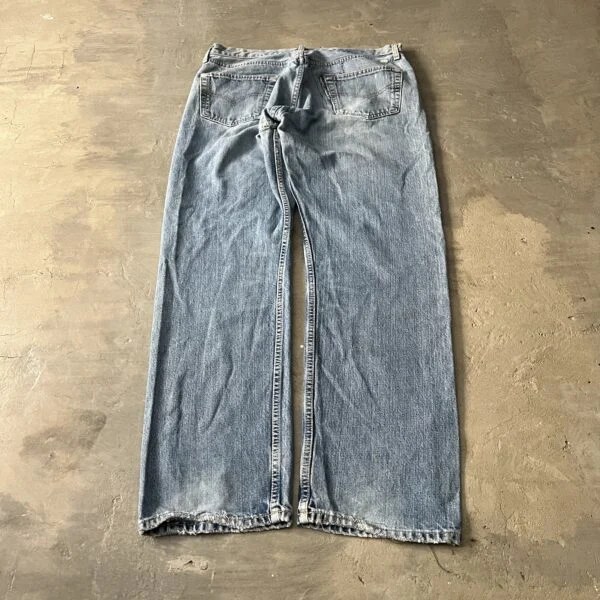 Levi’s 501 Vintage 2000s Distressed Jeans – Heavy Worn & Thrashed