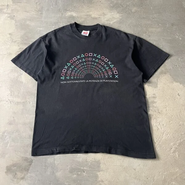 Sony PlayStation T-Shirt 1990s “Non Sottovalutate la Potenza di PlayStation” PS1