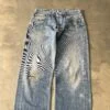 Levi's 501 1990s Made in USA Faded Distressed Paint Splatter 524
