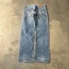 Levi's 501 1990s Made in USA Faded Distressed Paint Splatter 524
