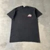 Budweiser Frog T-Shirt 1990s Black Promo Tee Bud Frog Bottle Graphic