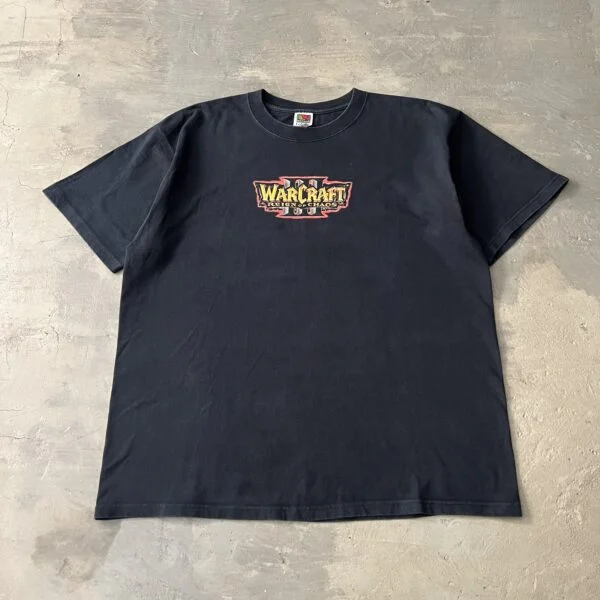 Vintage 2000s Warcraft III Reign of Chaos T-Shirt — Blizzard Entertainment / Sentinels Graphic