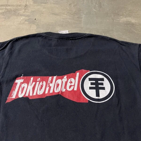 Tokio Hotel Band Photo Graphic Tee Vintage 2000s – Double Sided