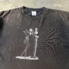 Tim Burton’s The Nightmare Before Christmas Jack Skellington Graphic Tee 1990 – Double Sided (Distressed)