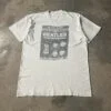 Vintage The Beatles “At Carnegie Hall” 1990s Panther Pictorial Graphic Tee – Single Stitch (Distressed Collar)