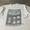 Vintage The Beatles “At Carnegie Hall” 1990s Panther Pictorial Graphic Tee – Single Stitch (Distressed Collar)