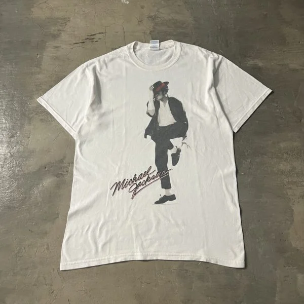 Vintage Michael Jackson 2000s Official Tour Tee – Bravado Merchandising Graphic T-Shirt
