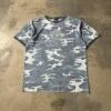 “Daytona Beach, FL” – Vintage Mid-2000s Harley-Davidson Camo Tee, Bleach & Print Stain