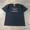 “Alcatraz Psycho Ward” – Vintage Early 2000s Embroidered Novelty Tee, Black