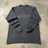 “Naples, Florida” – Vintage 2000s Harley-Davidson Long Sleeve Tee, Distressed Faded Black