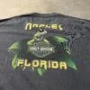 “Naples, Florida” – Vintage 2000s Harley-Davidson Long Sleeve Tee, Distressed Faded Black