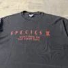 “Species II” – Vintage 1990s Sci-Fi Movie Promo Tee, Faded Black