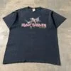 Vintage Iron Maiden “The Trooper” Faded Black Tee – 2000s Band Graphic
