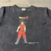 Dragon Ball Z Goku Tee 2000 – Vintage Faded Black Anime Graphic Shirt