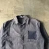 Vintage Work Chore Jacket 1980s – Faded Black Distressed