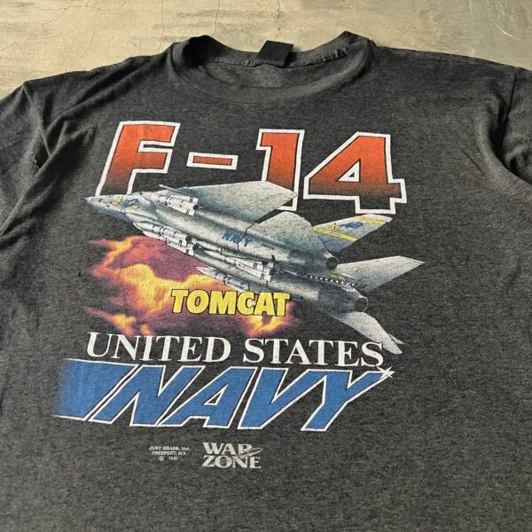 F-14 Tomcat United States Navy Vintage T-Shirt 1990s