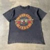 Guns N' Roses Vintage T-Shirt – 2000s Distressed Bullet Logo