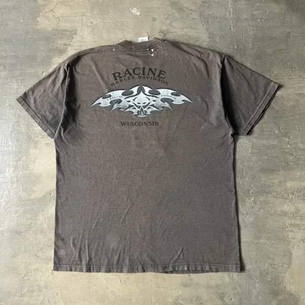 Harley-Davidson Made in USA T-Shirt - 1990s
Print Splatter Sunfaded