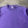 Vintage Blank T-Shirt 1990s – Purple Paint Splatter