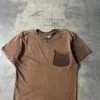 Vintage Repaired Ghost Pocket T-Shirt  1990s Sunfaded