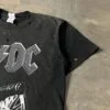 AC/DC "For Those About To Rock" Vintage Band T-Shirt 2000’s – Distressed, Sunfaded