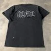 AC/DC "For Those About To Rock" Vintage Band T-Shirt 2000’s – Distressed, Sunfaded