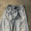 Levi's 501 Vintage Repaired Distressed Denim Jeans – 1990s