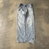 Levi's 501 Vintage Repaired Distressed Denim Jeans – 1990s